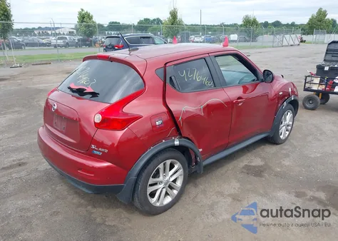 2014 Nissan Juke Sl из США, поврежденный, VIN JN8AF5MV3ET484102